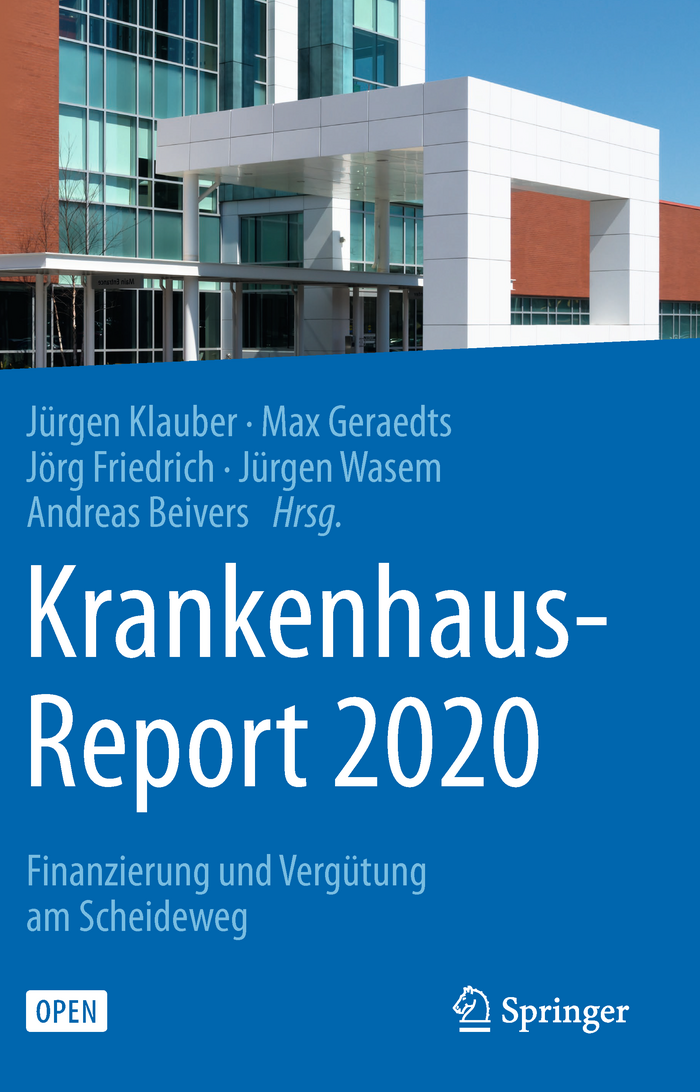 Cover des Krankenhaus-Reports 2020 zum Thema Finanzierung und Vergütung